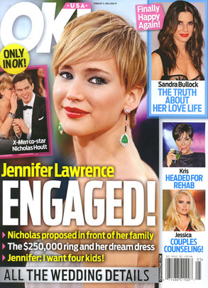 OK! Magazine, Jennifer Lawrence OK! Magazine, Jennifer Lawrence
